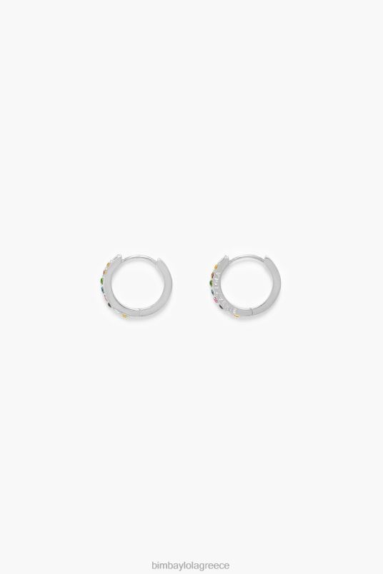 αξεσουάρ Bimba Y Lola κρίκοι σκουλαρίκια L2L28721 ασήμι