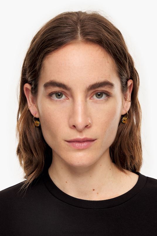 αξεσουάρ Bimba Y Lola μικρά σκουλαρίκια κρίκοι L2L28812 ροζ