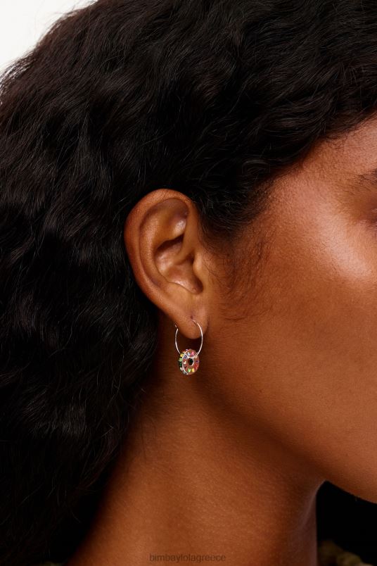 αξεσουάρ Bimba Y Lola κρίκοι σκουλαρίκια L2L28813 ασήμι