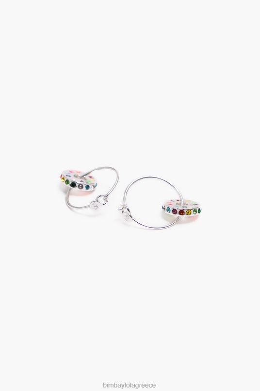 αξεσουάρ Bimba Y Lola κρίκοι σκουλαρίκια L2L28813 ασήμι