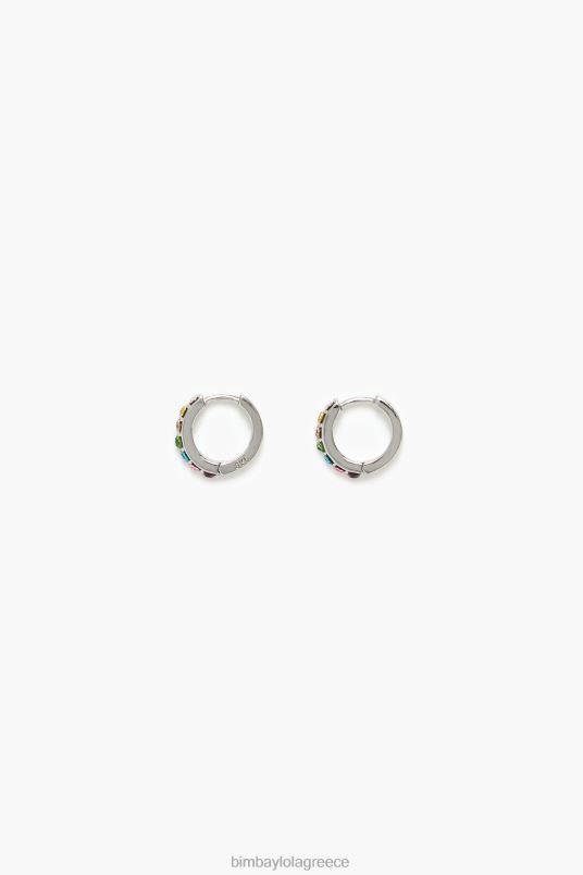 αξεσουάρ Bimba Y Lola mini κρίκοι σκουλαρίκια L2L28719 ασήμι