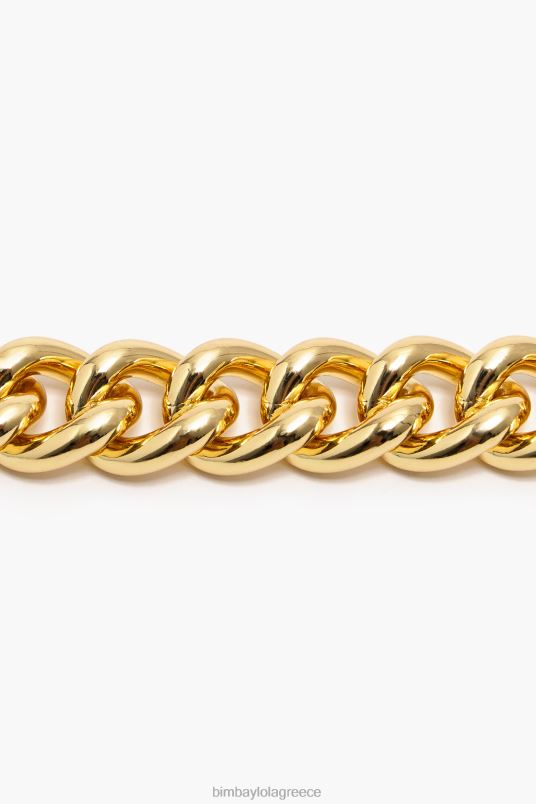 αξεσουάρ Bimba Y Lola βραχιόλι με αλυσίδα L2L281144 χρυσός