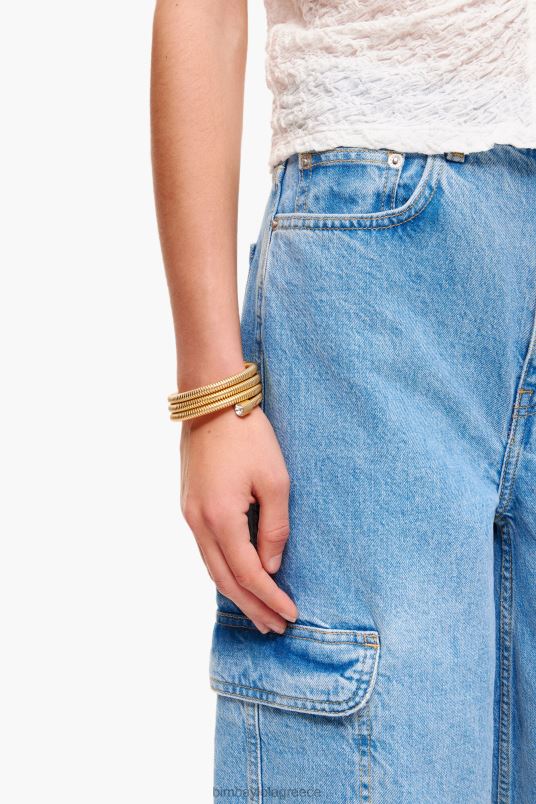 αξεσουάρ Bimba Y Lola ματ σπιράλ βραχιόλι L2L28758 χρυσός