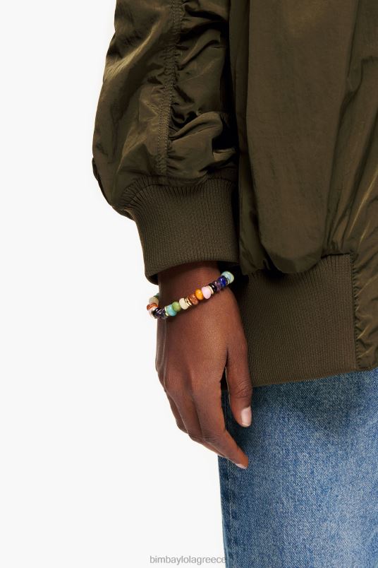 αξεσουάρ Bimba Y Lola Πολύχρωμο βραχιόλι με πέτρες L2L28766 χρυσαφένιος