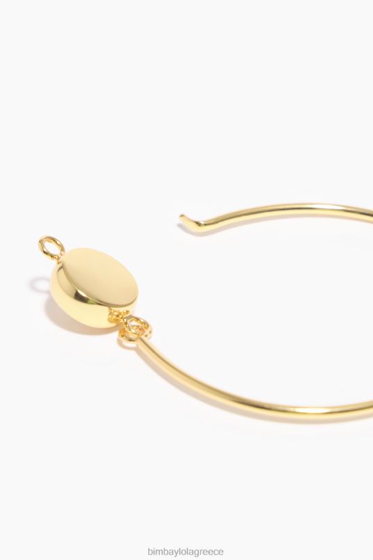 αξεσουάρ Bimba Y Lola μεταλλικό βραχιόλι L2L28803 χρυσαφένιος
