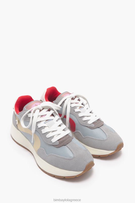 υποδήματα Bimba Y Lola sneaker lifestyle L2L28551 γκρί