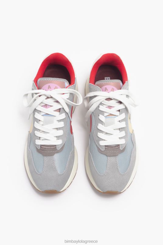 υποδήματα Bimba Y Lola sneaker lifestyle L2L28551 γκρί