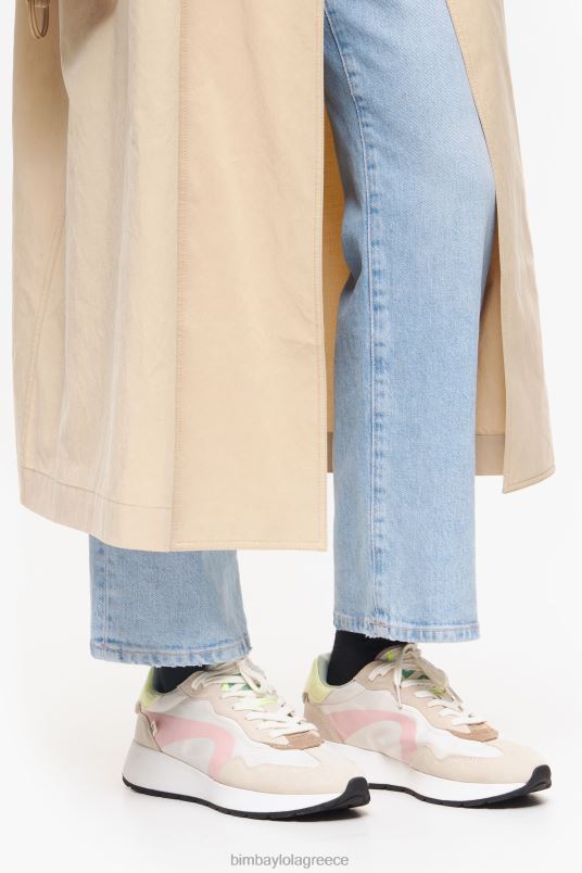 υποδήματα Bimba Y Lola sneaker lifestyle L2L28552 οστό