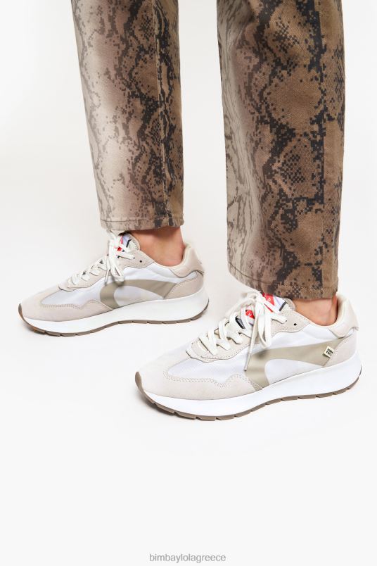 υποδήματα Bimba Y Lola sneaker lifestyle L2L28554 άσπρο