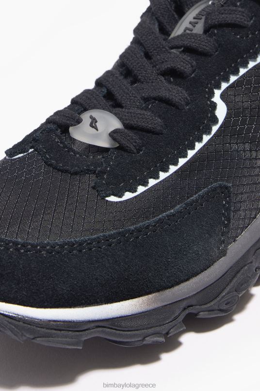 υποδήματα Bimba Y Lola sneaker pulpo runner L2L28546 μαύρος