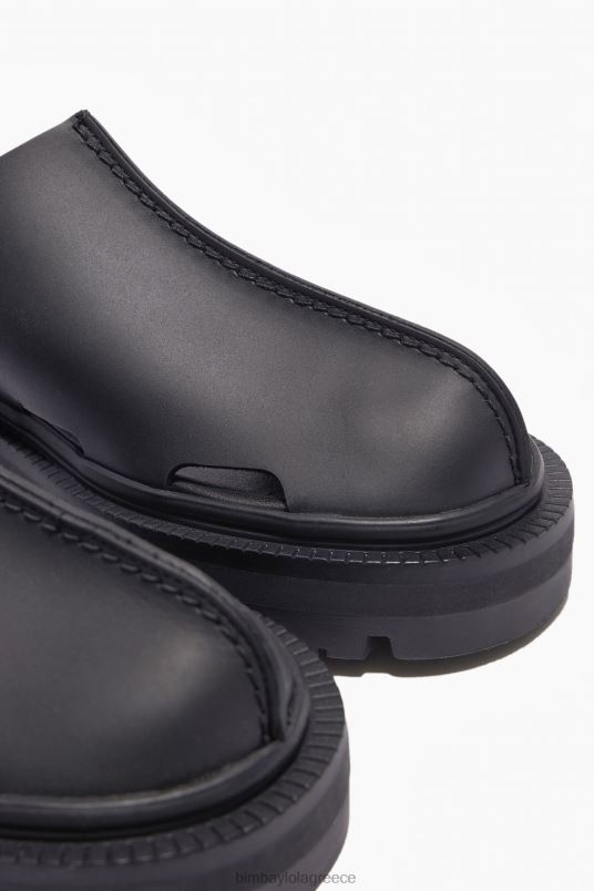 υποδήματα Bimba Y Lola φράξιμο με αποτέλεσμα καουτσούκ L2L28598 μαύρος
