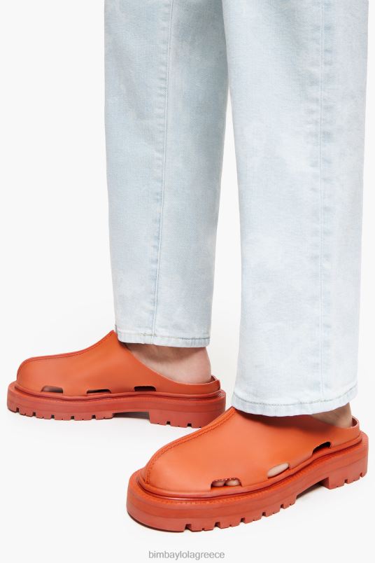 υποδήματα Bimba Y Lola φράξιμο με αποτέλεσμα καουτσούκ L2L28599 πορτοκάλι