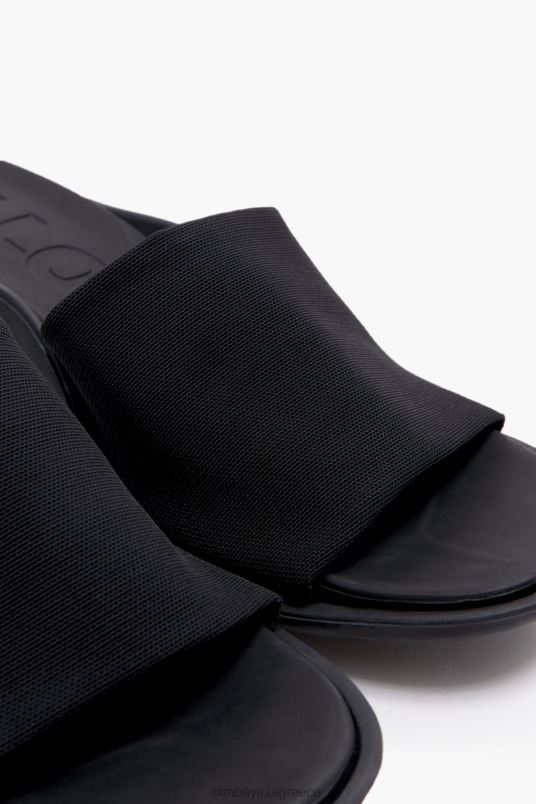 υποδήματα Bimba Y Lola διχτυωτή σφήνα L2L28577 μαύρος