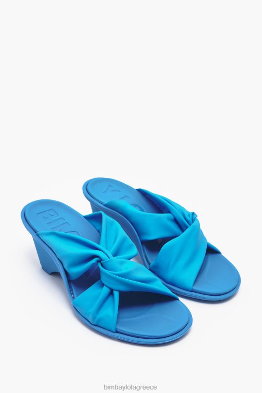 υποδήματα Bimba Y Lola σφήνα L2L28578 μπλε