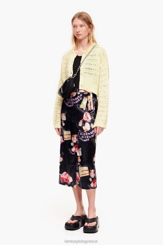 είδη ένδυσης Bimba Y Lola φωτογραφική στάμπα με φούστα L2L28459 παρατσούκλι