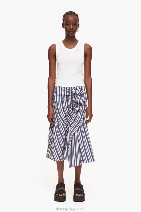 είδη ένδυσης Bimba Y Lola τζιν midi φούστα L2L28457 μπλε