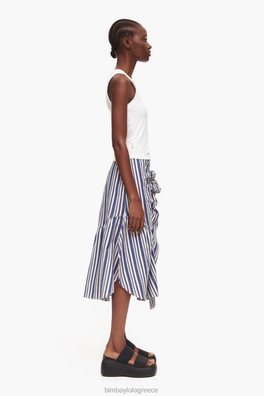 είδη ένδυσης Bimba Y Lola τζιν midi φούστα L2L28457 μπλε