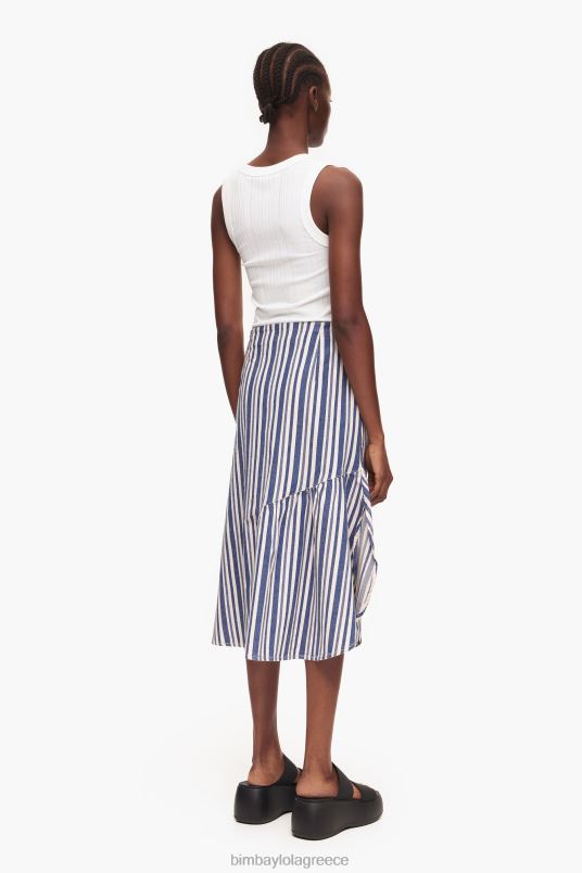 είδη ένδυσης Bimba Y Lola τζιν midi φούστα L2L28457 μπλε