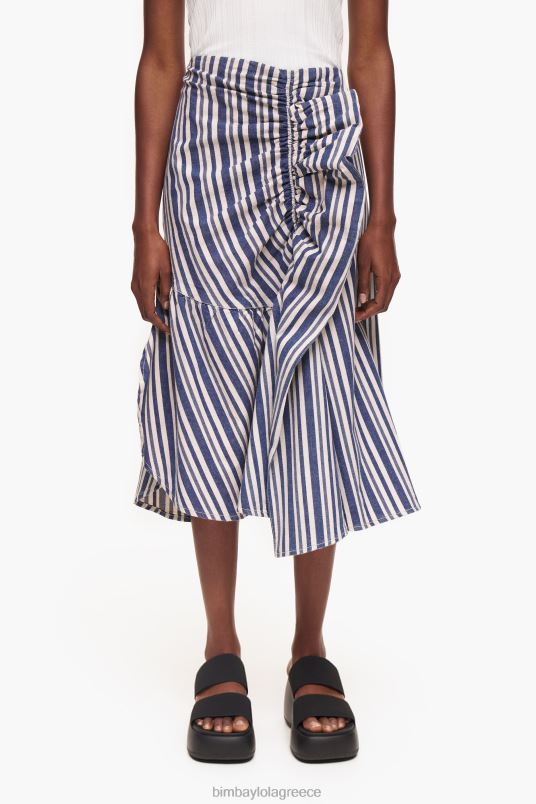 είδη ένδυσης Bimba Y Lola τζιν midi φούστα L2L28457 μπλε