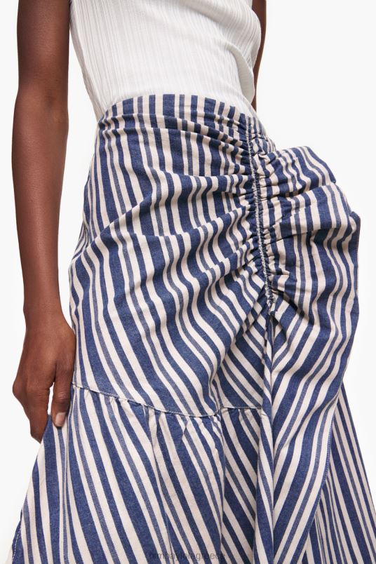 είδη ένδυσης Bimba Y Lola τζιν midi φούστα L2L28457 μπλε