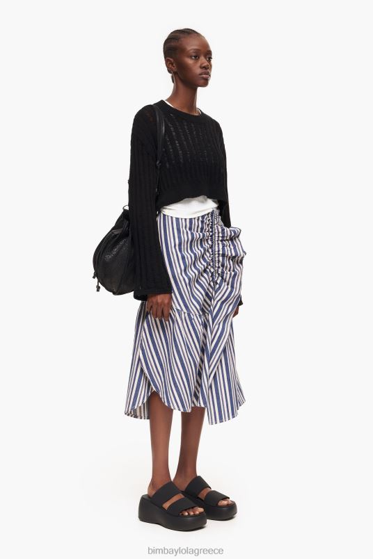 είδη ένδυσης Bimba Y Lola τζιν midi φούστα L2L28457 μπλε