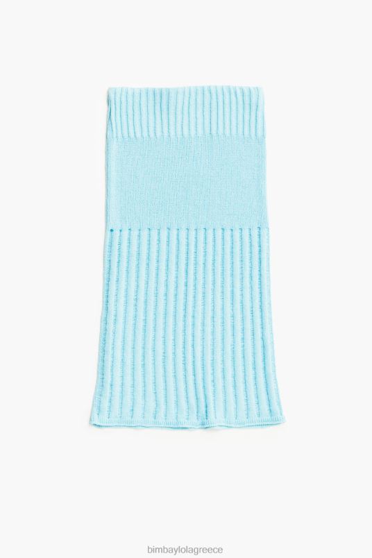 είδη ένδυσης Bimba Y Lola midi φούστα με ραβδώσεις L2L28460 μπλε