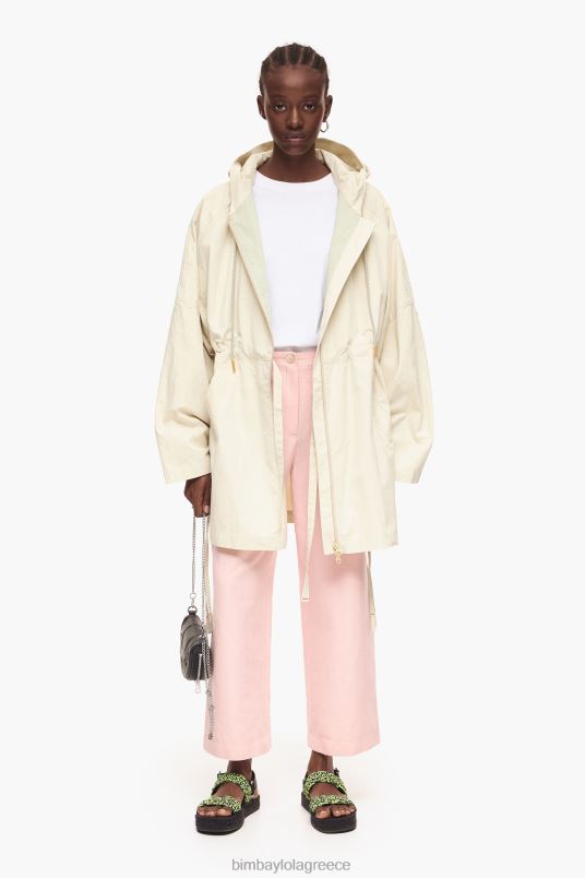 είδη ένδυσης Bimba Y Lola ελαφρύ λινό παντελόνι L2L28395 ροζ