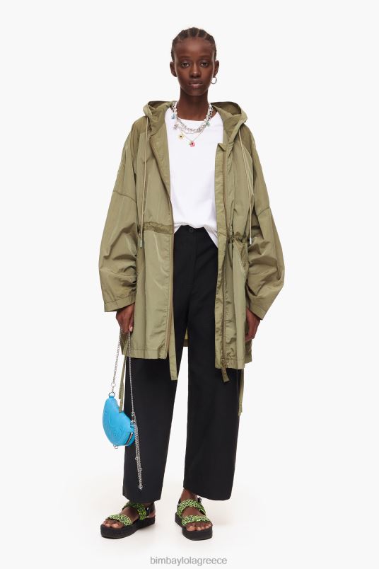 είδη ένδυσης Bimba Y Lola λινό παντελόνι L2L28404 μαύρος