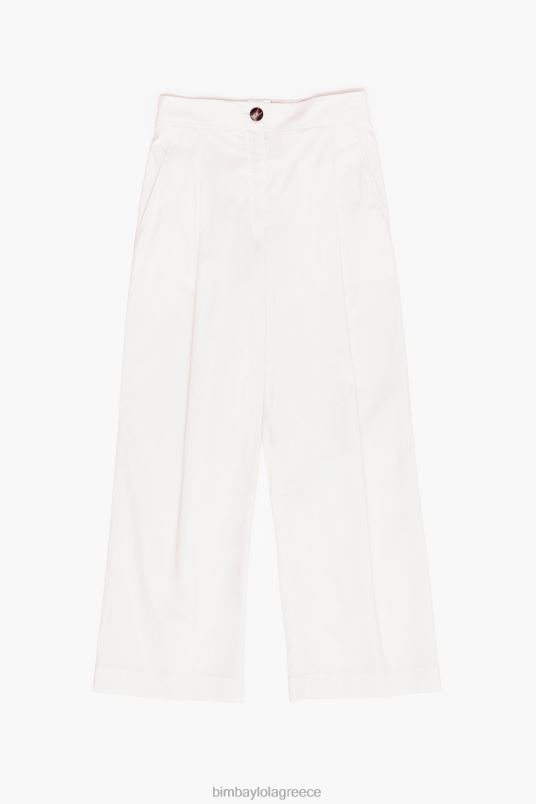 είδη ένδυσης Bimba Y Lola ελαφρύ παντελόνι ποπλίνα L2L28418 γκρί