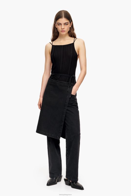 είδη ένδυσης Bimba Y Lola σετ παντελόνι φούστα L2L28540 μαύρος