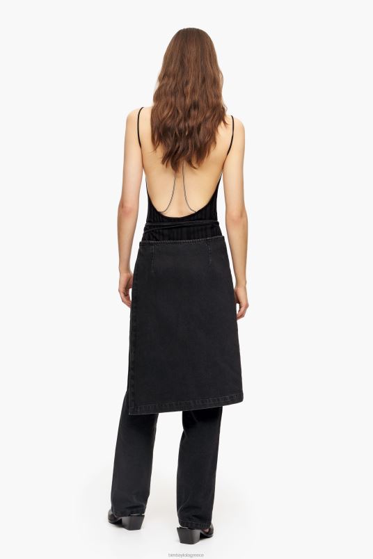 είδη ένδυσης Bimba Y Lola σετ παντελόνι φούστα L2L28540 μαύρος