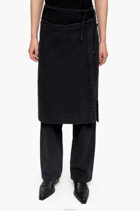 είδη ένδυσης Bimba Y Lola σετ παντελόνι φούστα L2L28540 μαύρος