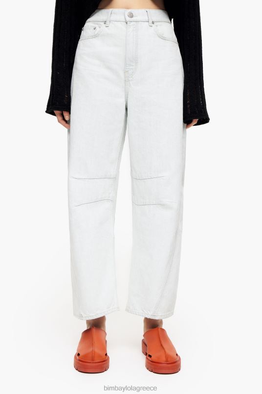 είδη ένδυσης Bimba Y Lola βαρέλι - ίσιο τζιν L2L28430 μπλε