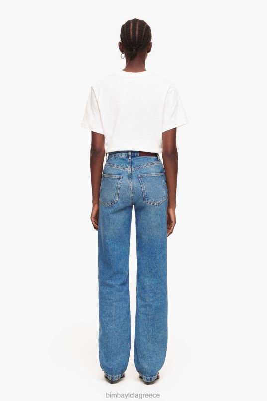 είδη ένδυσης Bimba Y Lola ίσιο ολόσωμο - ίσιο τζιν L2L28448 μπλε
