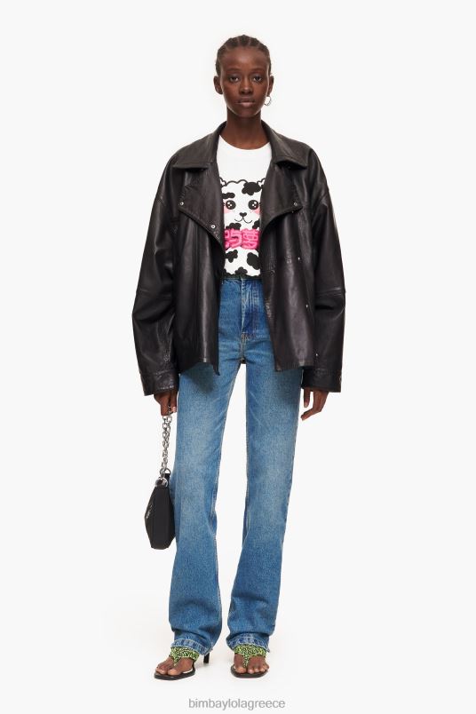 είδη ένδυσης Bimba Y Lola ίσιο ολόσωμο - ίσιο τζιν L2L28448 μπλε