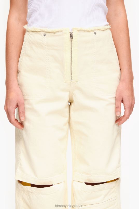 είδη ένδυσης Bimba Y Lola τζιν cargo χρώματος L2L28419 βούτυρο