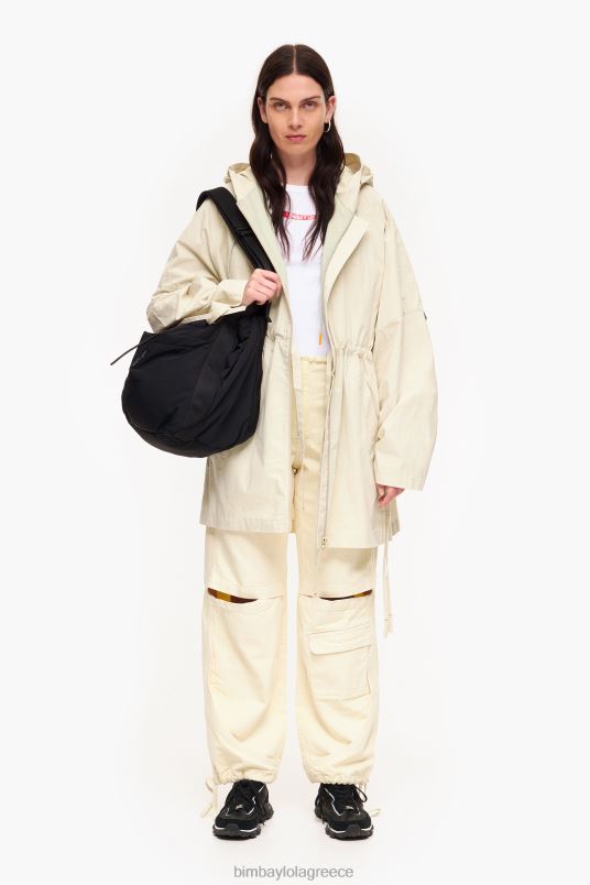 είδη ένδυσης Bimba Y Lola τζιν cargo χρώματος L2L28419 βούτυρο