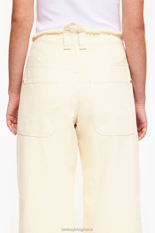 είδη ένδυσης Bimba Y Lola τζιν cargo χρώματος L2L28541 βούτυρο