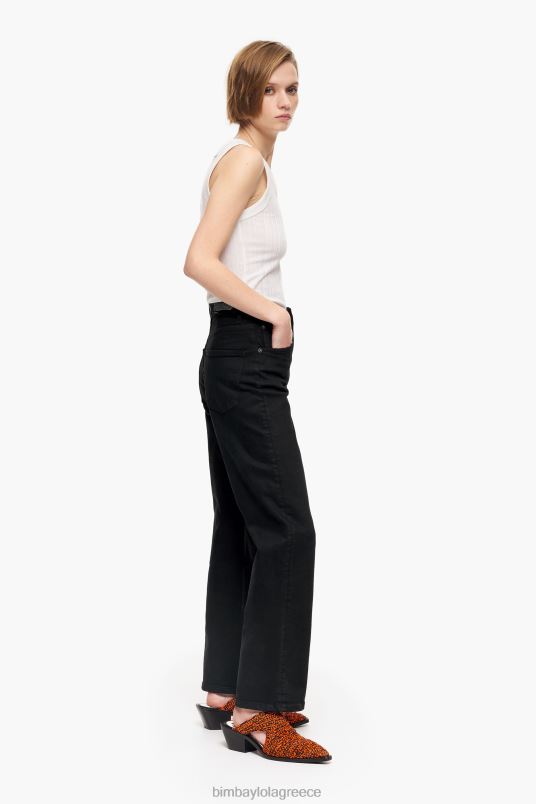 είδη ένδυσης Bimba Y Lola ίσιο cropped - ίσιο τζιν L2L28450 μαύρος