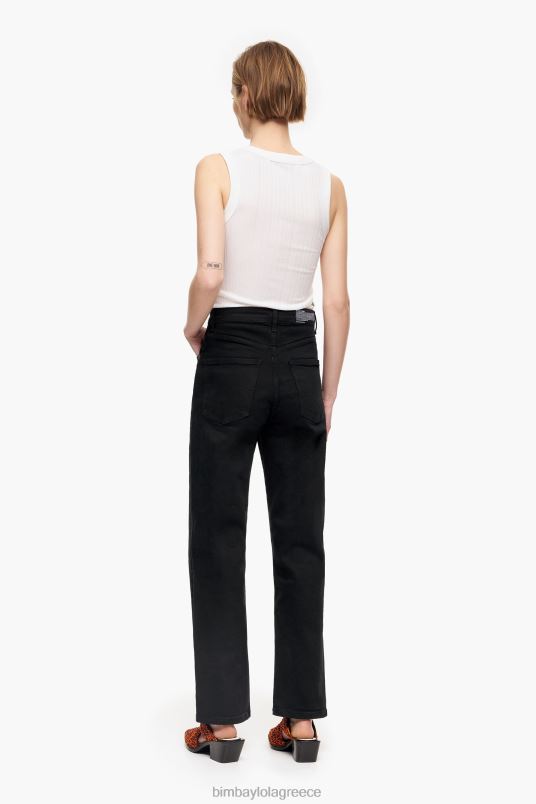 είδη ένδυσης Bimba Y Lola ίσιο cropped - ίσιο τζιν L2L28450 μαύρος