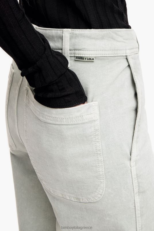 είδη ένδυσης Bimba Y Lola culotte - ψηλό τζιν L2L28519 πράσινο μέντας