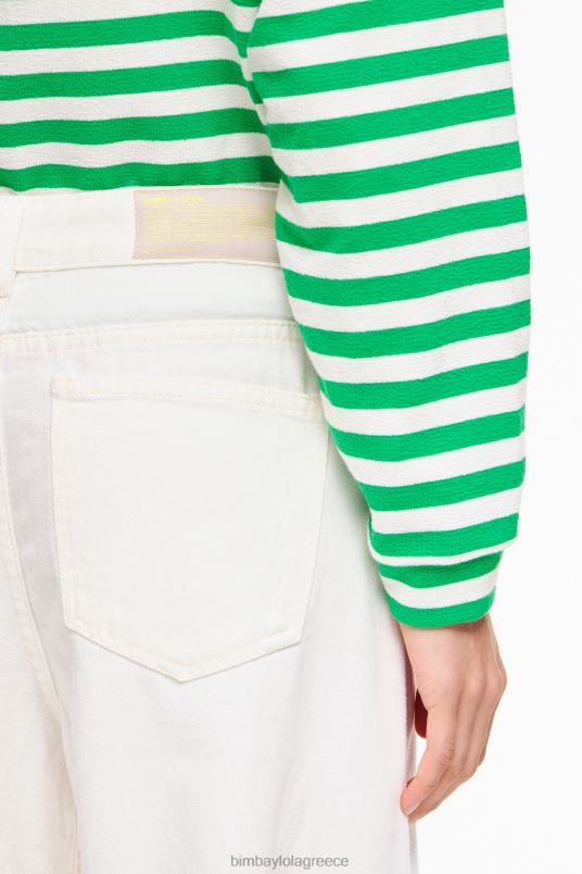 είδη ένδυσης Bimba Y Lola wide leg - wide leg τζιν L2L28433 άσπρο