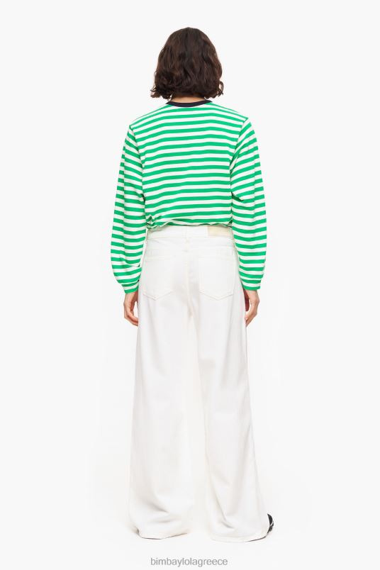 είδη ένδυσης Bimba Y Lola wide leg - wide leg τζιν L2L28505 άσπρο