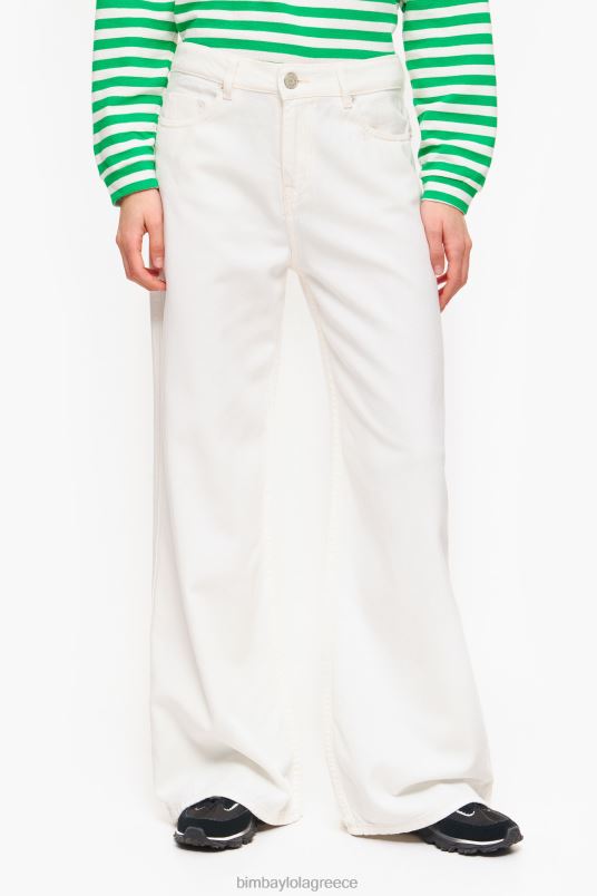 είδη ένδυσης Bimba Y Lola wide leg - wide leg τζιν L2L28505 άσπρο