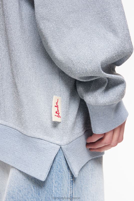 είδη ένδυσης Bimba Y Lola βαμβακερή φούτερ L2L28493 μπλε