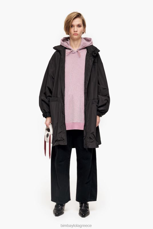 είδη ένδυσης Bimba Y Lola βαμβακερή φούτερ L2L28494 ροζ