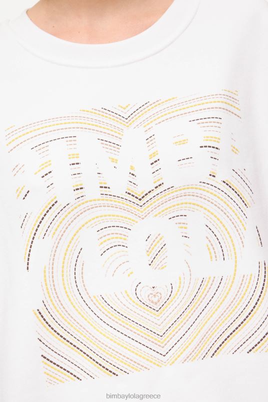 είδη ένδυσης Bimba Y Lola φούτερ με λογότυπο L2L28503 ελεφαντόδοντο