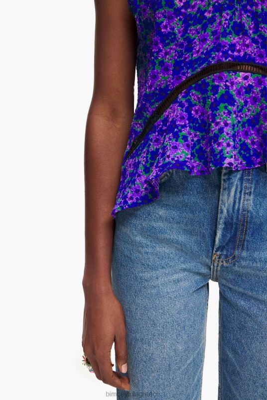 είδη ένδυσης Bimba Y Lola Μίνι μπλούζα full print L2L28345 λουλούδια