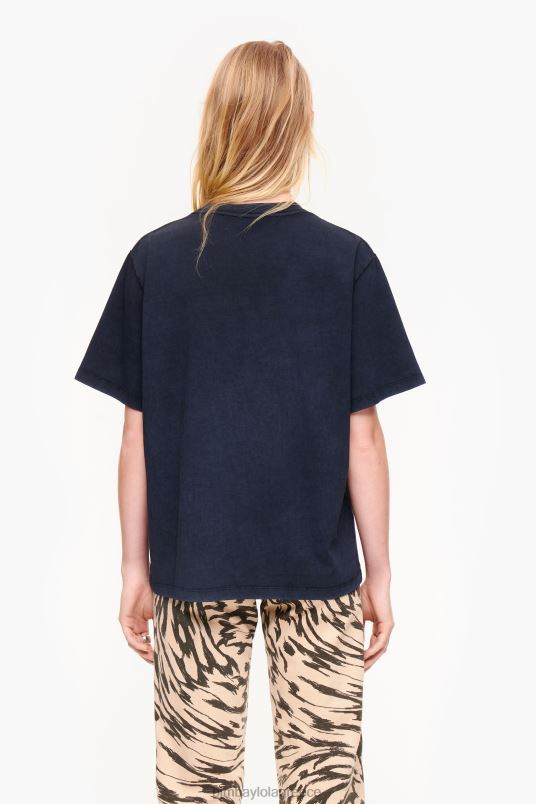 είδη ένδυσης Bimba Y Lola μπλουζάκι με λογότυπο από βαμβάκι L2L28261 μαύρος