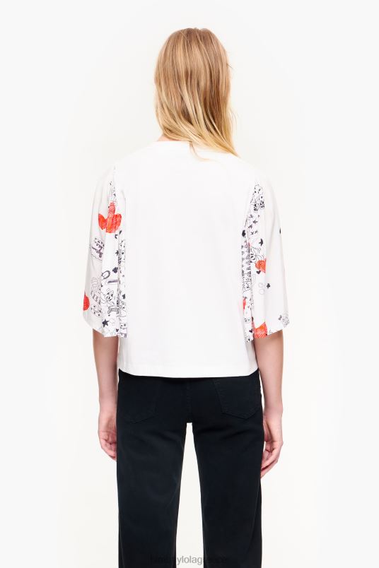 είδη ένδυσης Bimba Y Lola Μπλουζάκι με στάμπα καρδιάς με διπλό ύφασμα L2L28282 παρατσούκλι